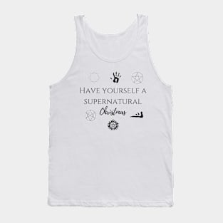 Have yourself a supernatural Christmas Tank Top